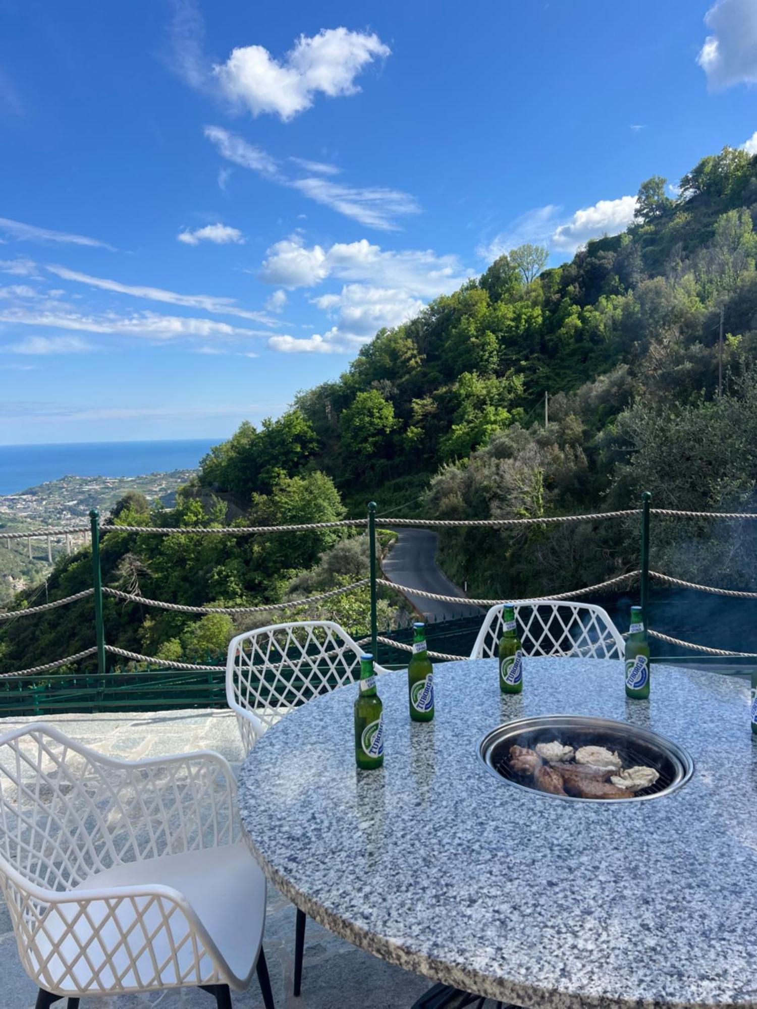 Villa Di Campagna Con Vista Mare 5 Camere Da Letto Pampara المظهر الخارجي الصورة